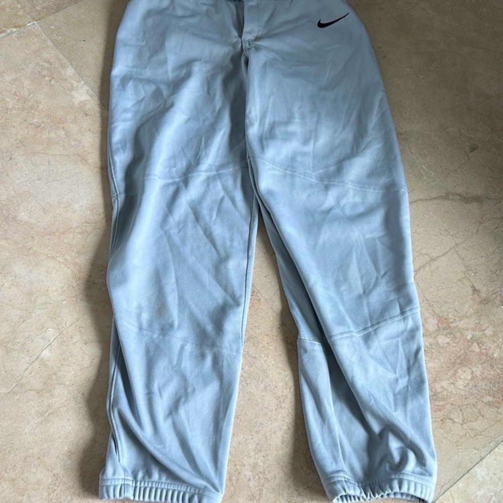 Kids Gray baseball pants